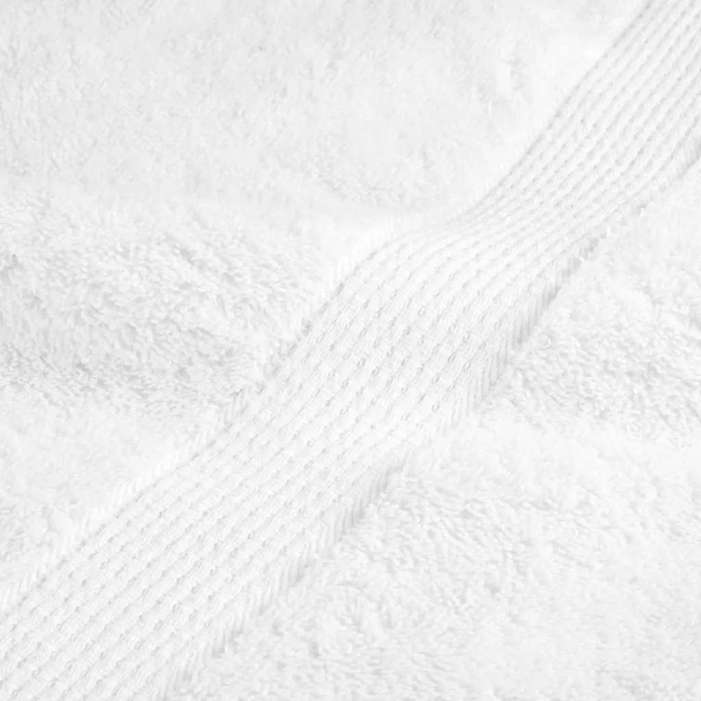 Premium Bath Towels 4pcs White 100x150cm 600gsm 100% Cotton