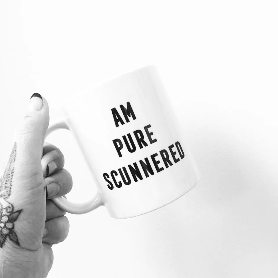 'Pure Scunnered' Glasgow Mug